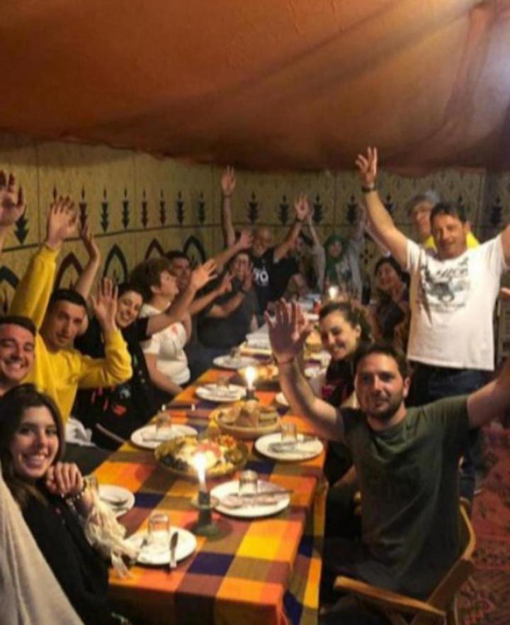 Desert Berber Fire Camp Merzouga Eksteriør bilde