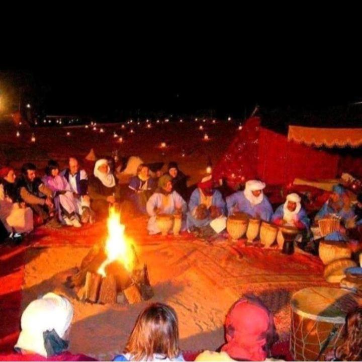 Desert Berber Fire Camp Merzouga Eksteriør bilde