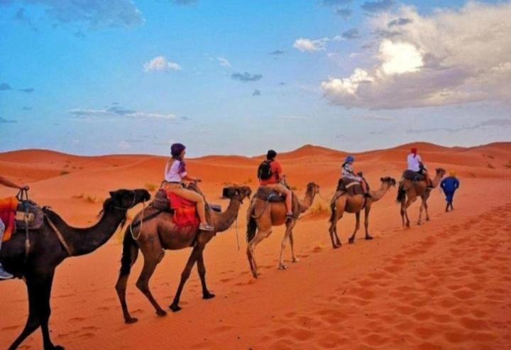 Desert Berber Fire Camp Merzouga Eksteriør bilde