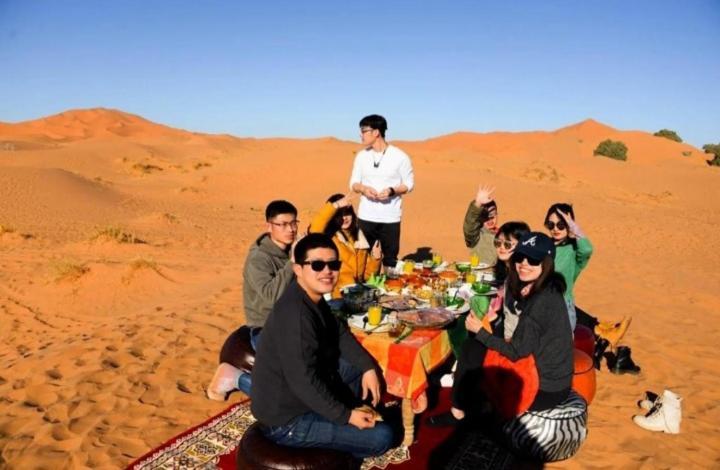 Desert Berber Fire Camp Merzouga Eksteriør bilde