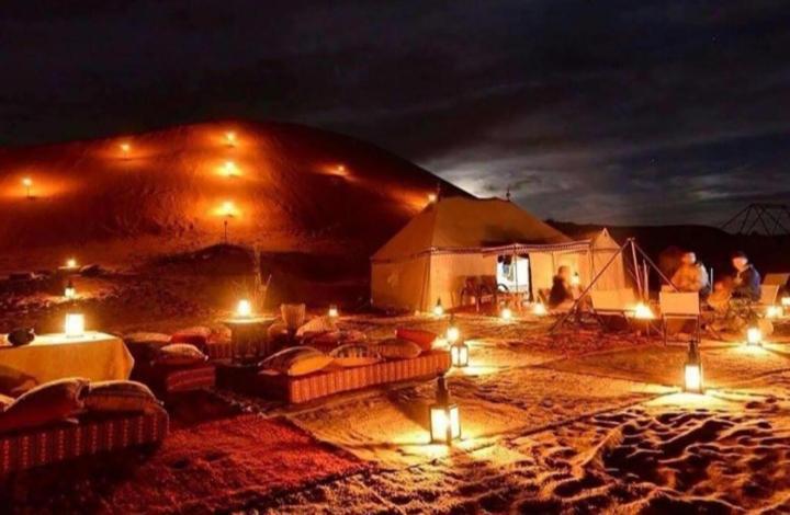Desert Berber Fire Camp Merzouga Eksteriør bilde