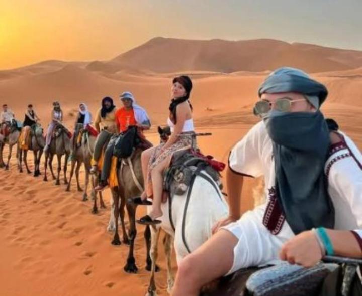 Desert Berber Fire Camp Merzouga Eksteriør bilde