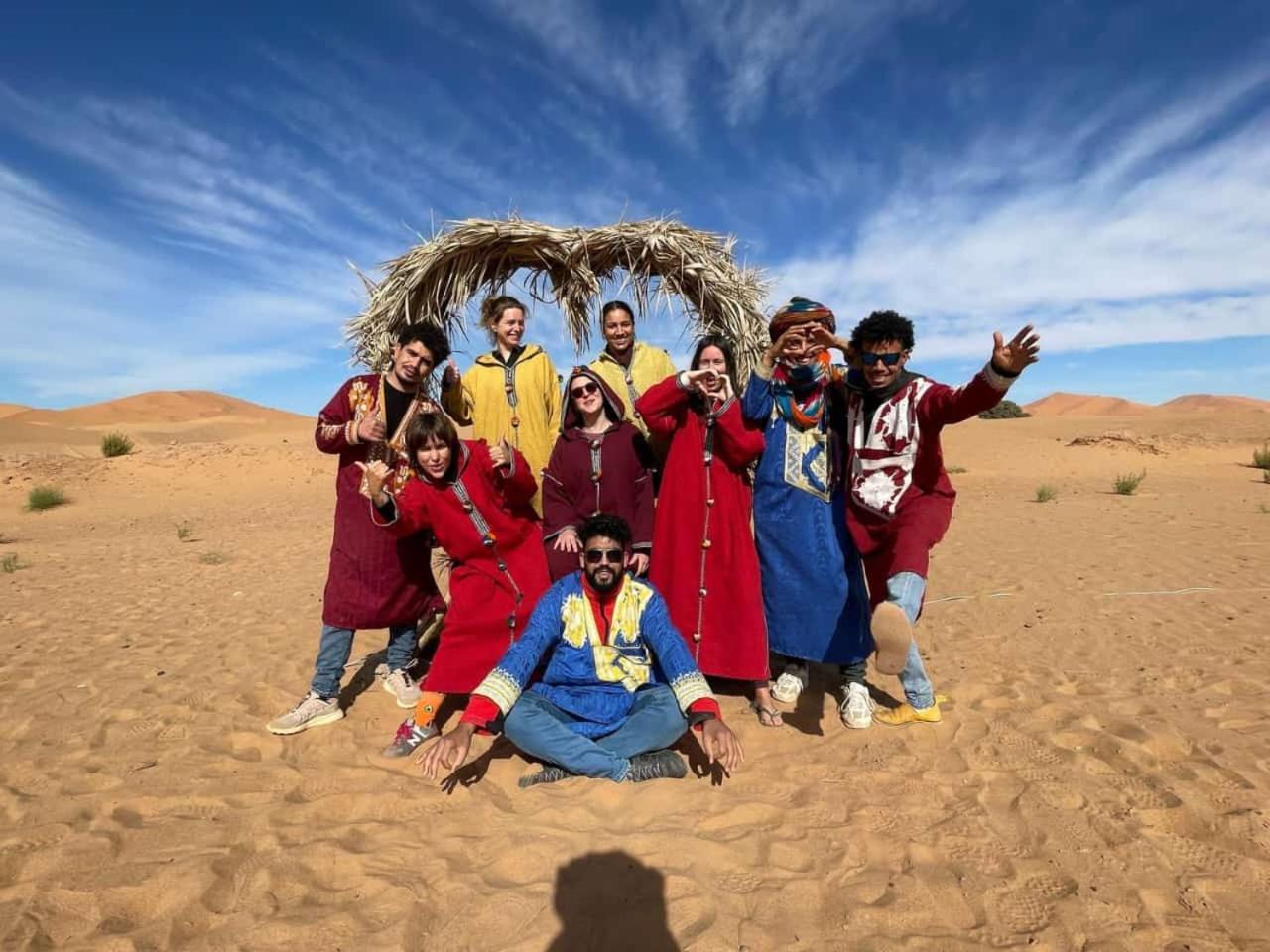 Desert Berber Fire Camp Merzouga Eksteriør bilde